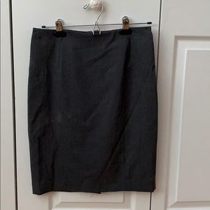 Grey Pencil Skirt (H&M)